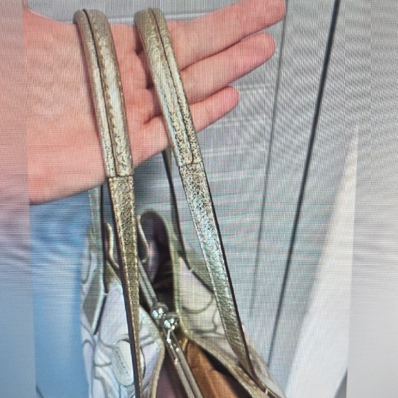 Coach Vintage Multicolor Plaid With Middle Pocket Kisslock Closure - Picture 7 of 16